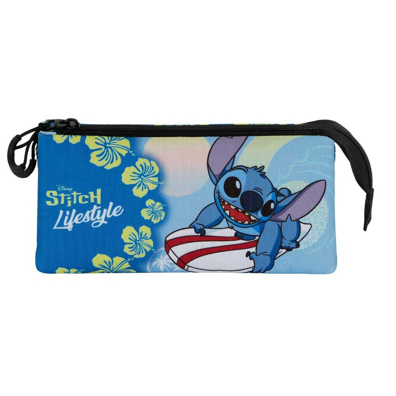 Disney Stitch Lifestyle pencil case triple