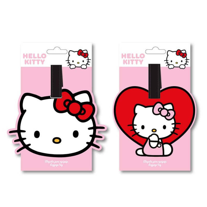 Hello Kitty Travel label