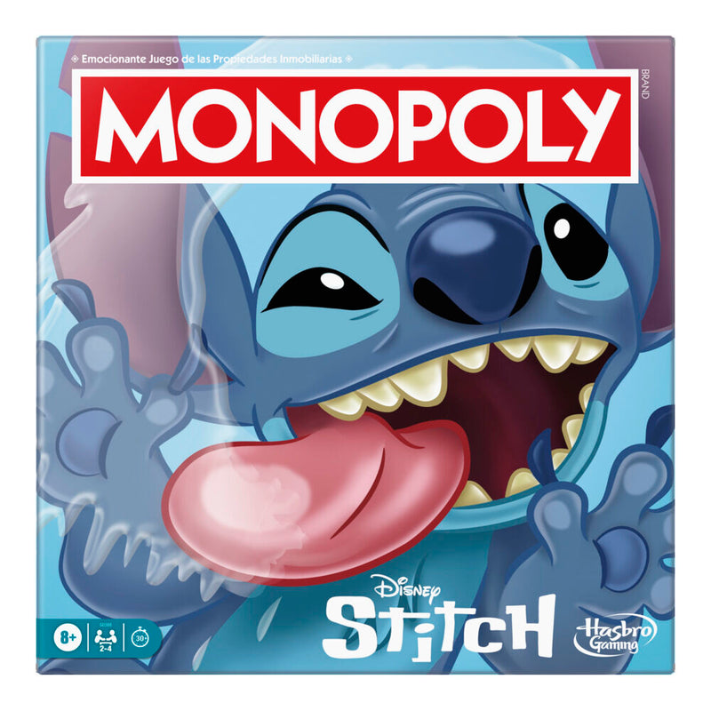 Spanish Disney Stitch Monopoly game