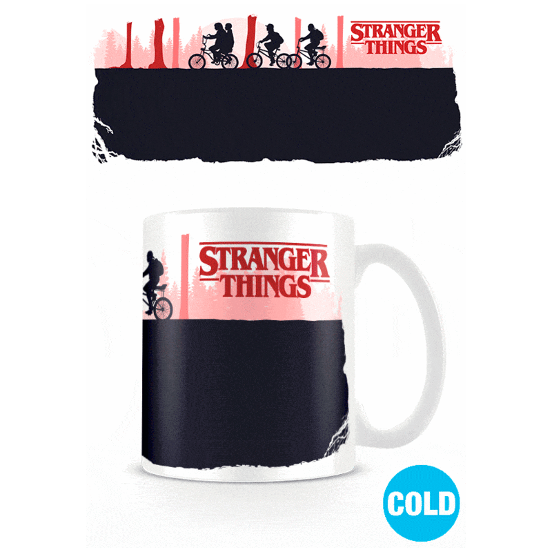 Stranger Things Upside Down heat change mug