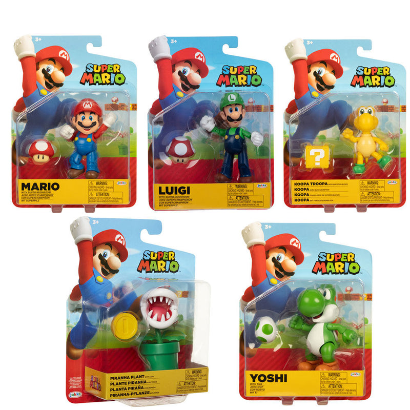 Super Mario Bros assorted figure 10cm