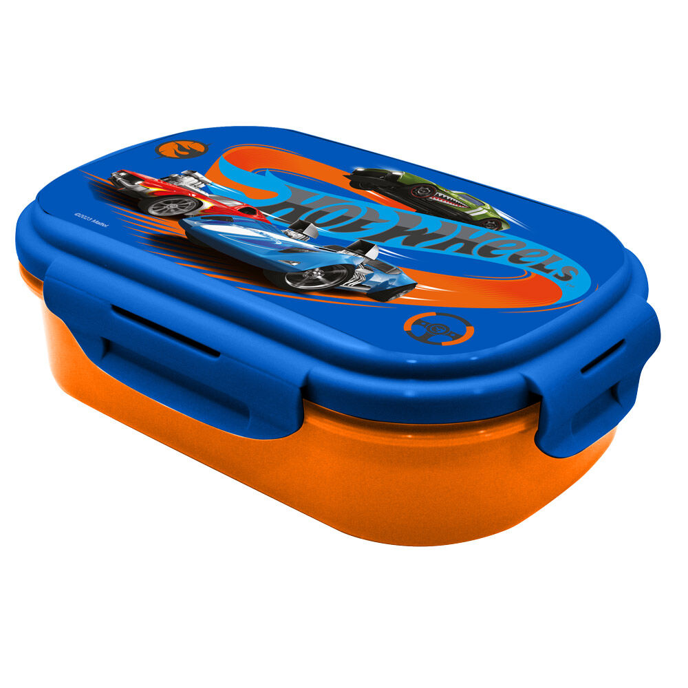 Hot Wheels Lunch box + cutlery