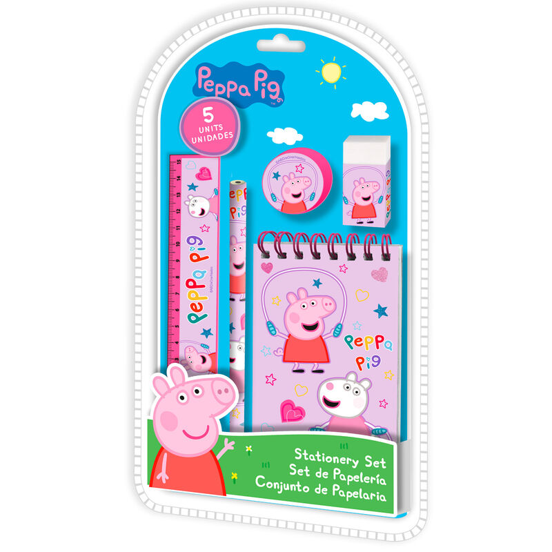 Peppa Pig stationery set 5pcs
