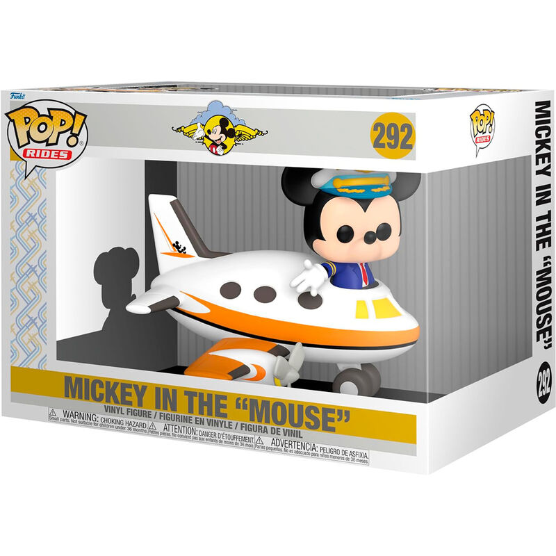 POP figure Rider Disney Mickey with Plane