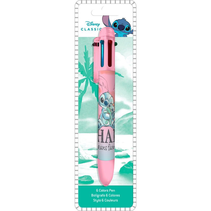 Disney Stitch 6 color pen