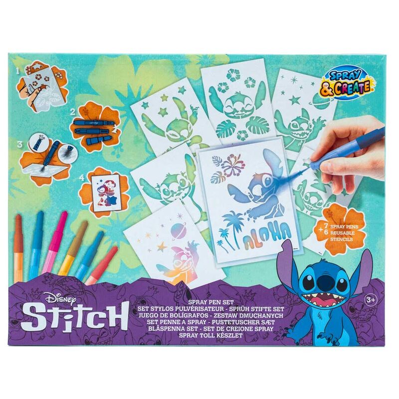 Disney Stitch airbrush set