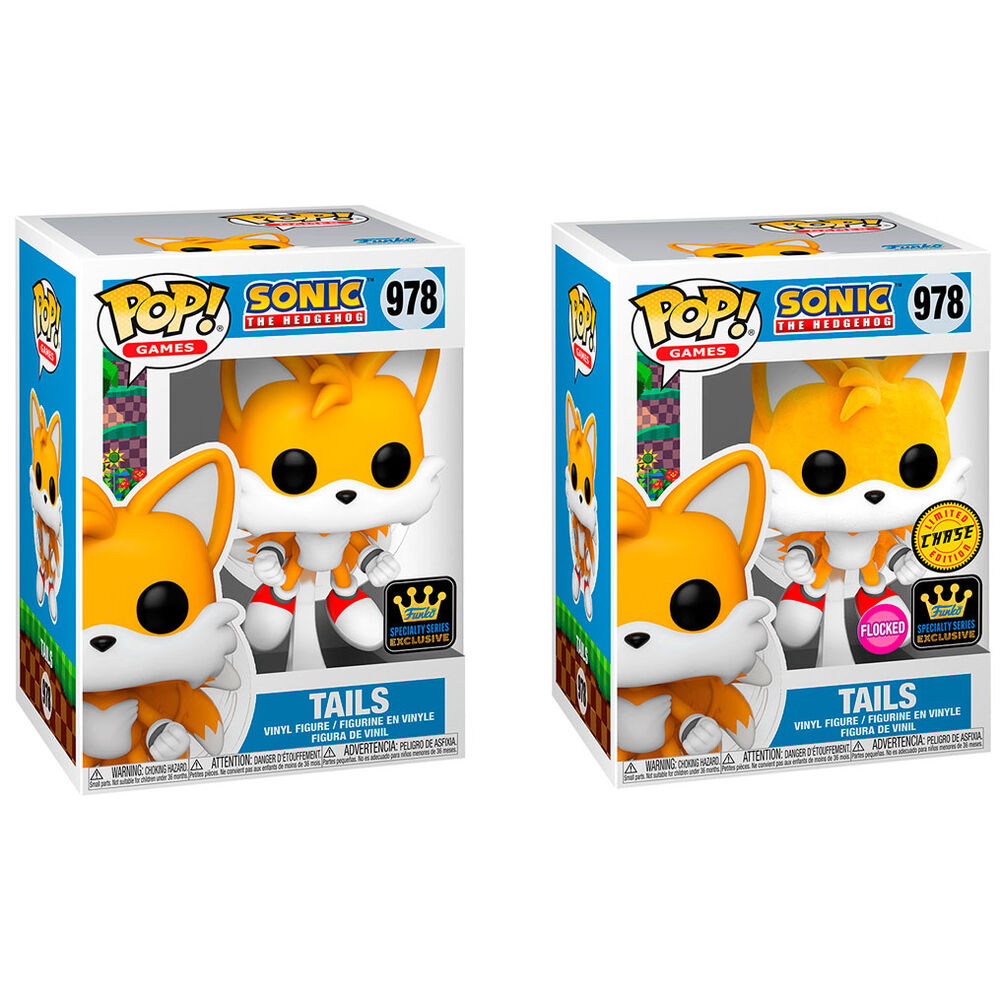 POP figure Sonic The Hedgehog Tails Exclusive 5 + 1 Chase