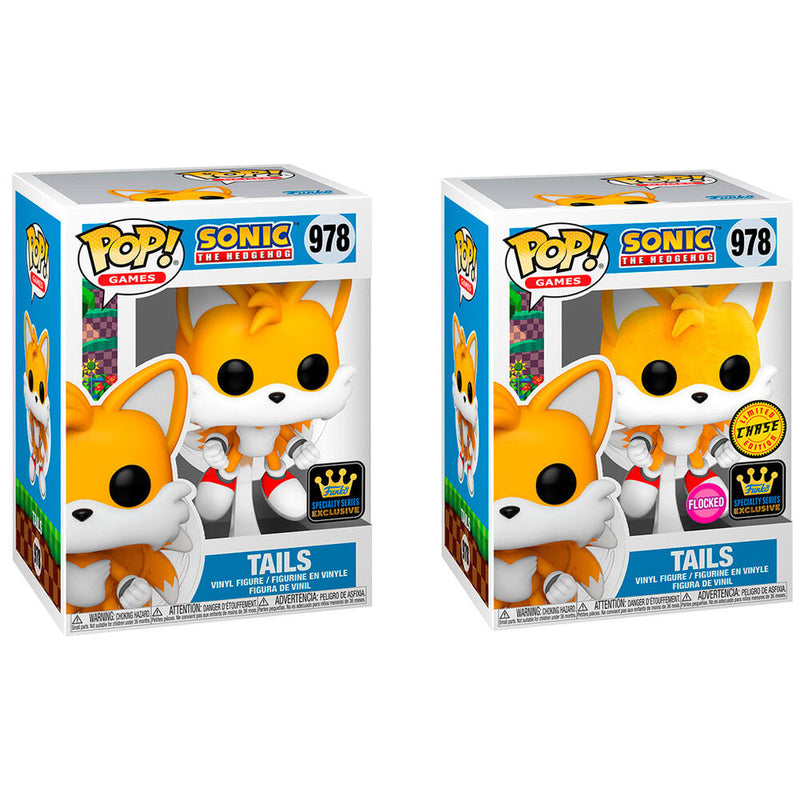 POP figure Sonic The Hedgehog Tails Exclusive 5 + 1 Chase