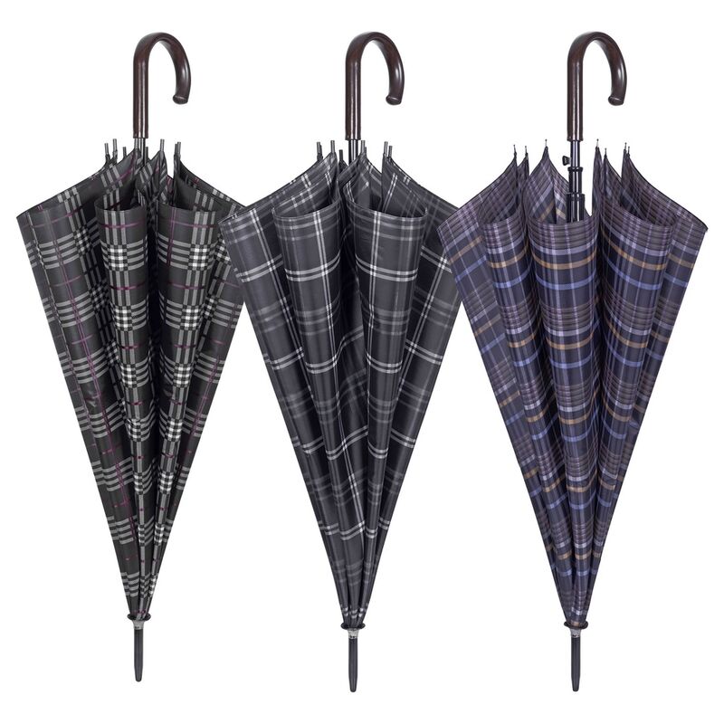 Automatic golf escoces umbrella assorted 65cm