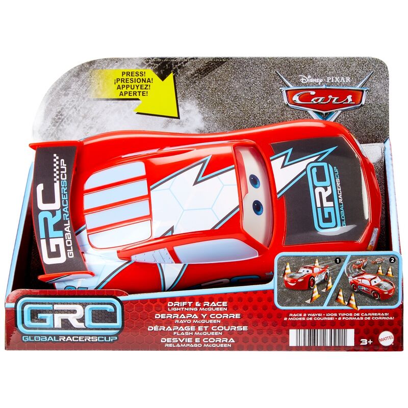 Disney Pixar Cars Lightning McQueen Drift & Race car