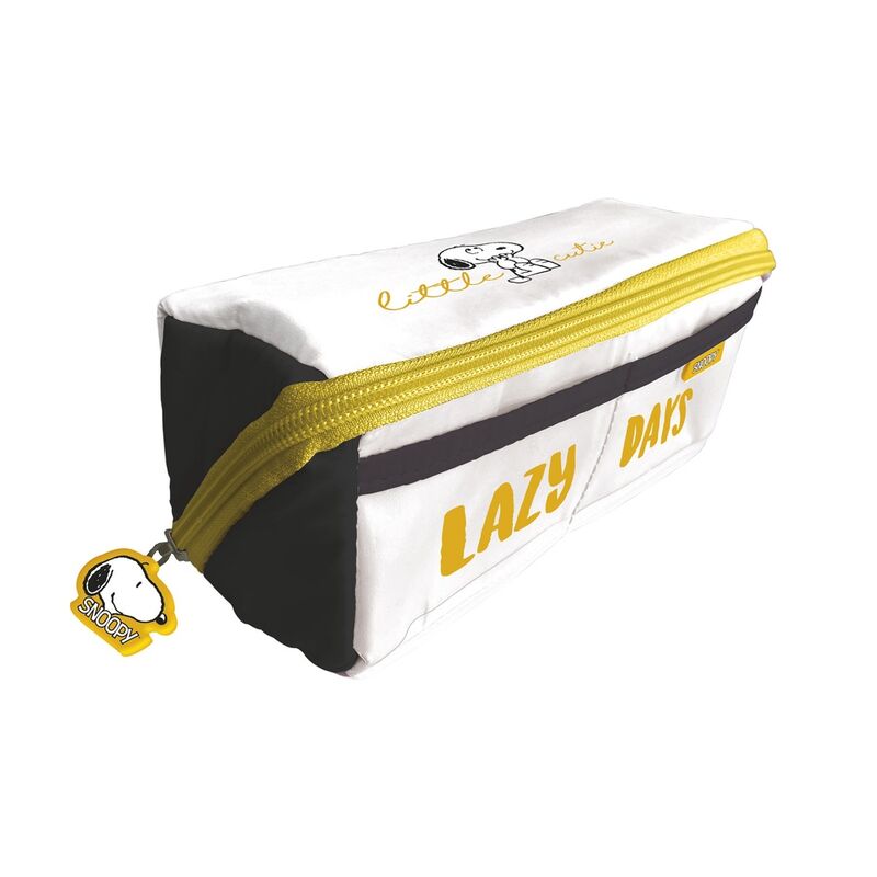 Snoopy Lazy Days double pencil case