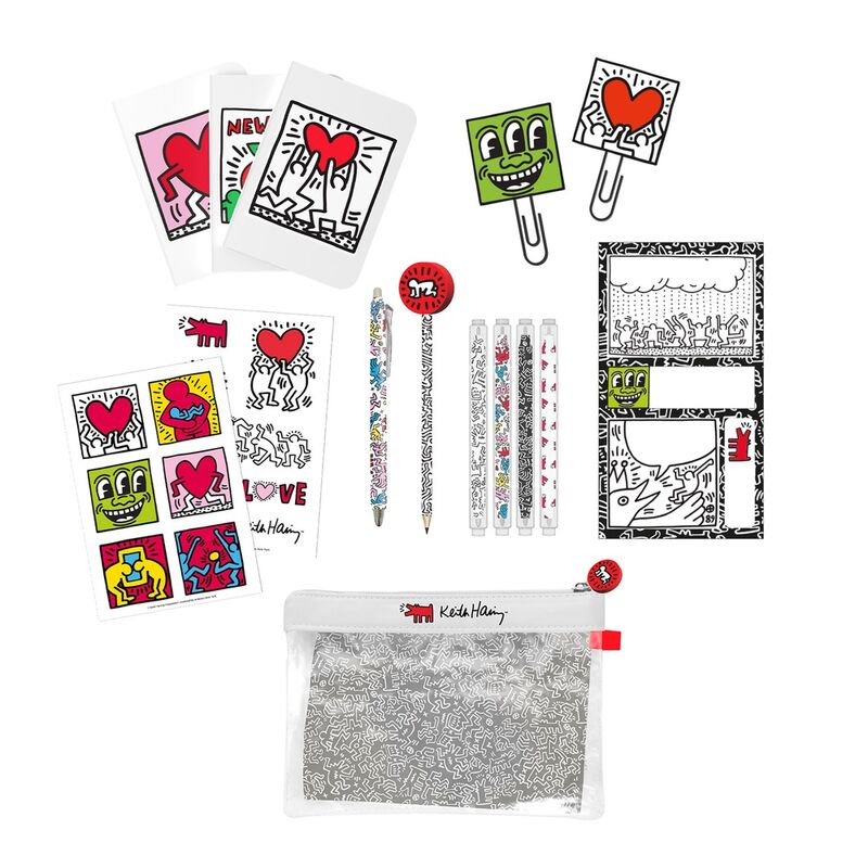 Keith Haring stationery kit