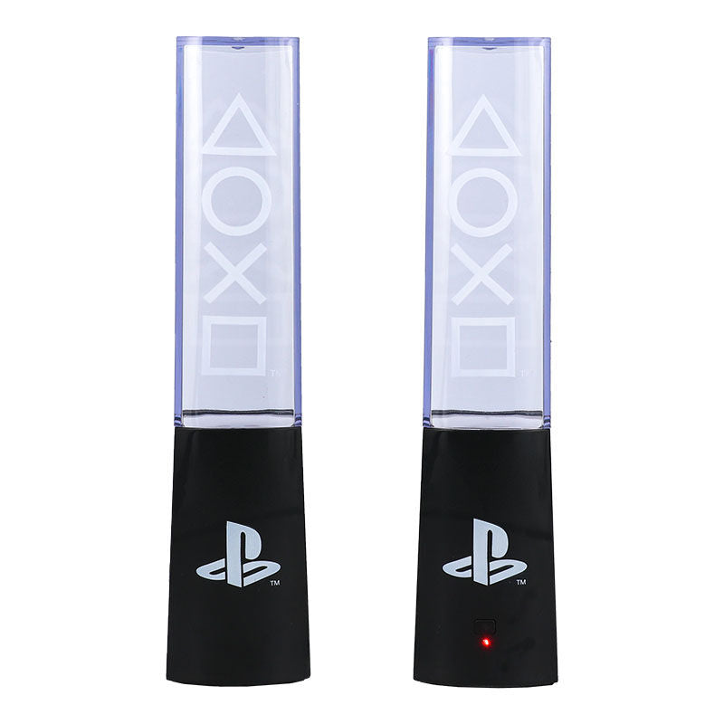 PlayStation Set of 2 dancing liquid lamps 22cm