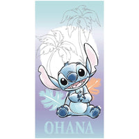 Disney Stitch microfibre beach towel