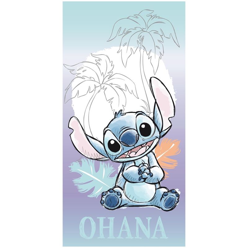 Disney Stitch microfibre beach towel