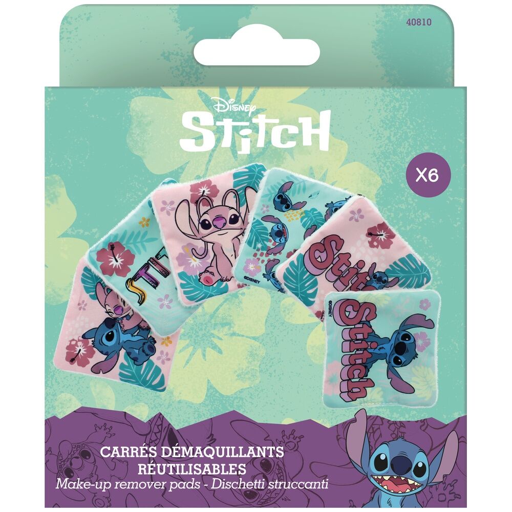 Disney Stitch Reusable Make-Up Remover discs