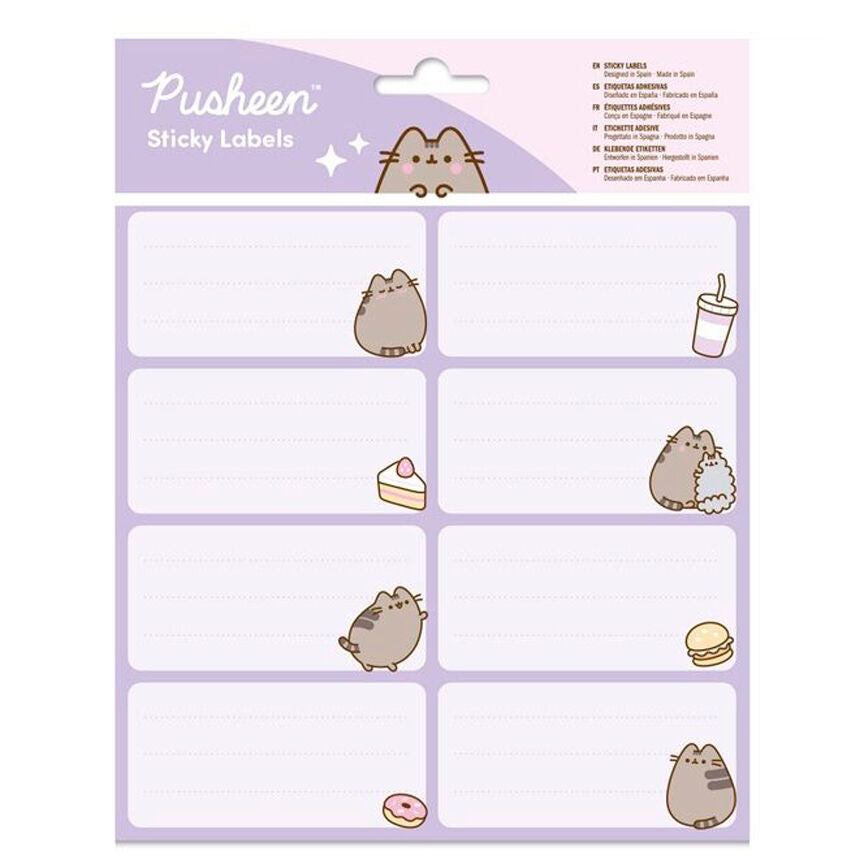 Pusheen Moments Adhesive labels