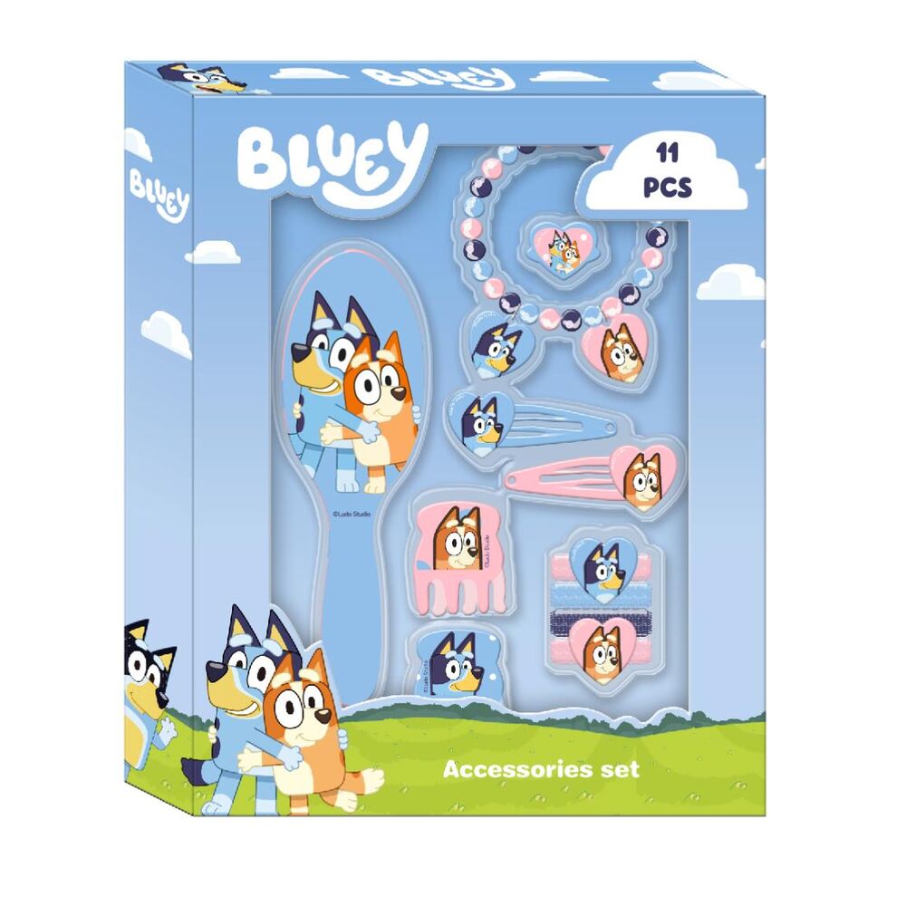 Bluey pack beauty accessories