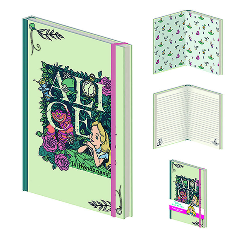 Disney Alice in Wonderland Premium A5 notebook