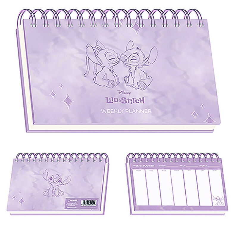 Disney Stitch Weekly planner