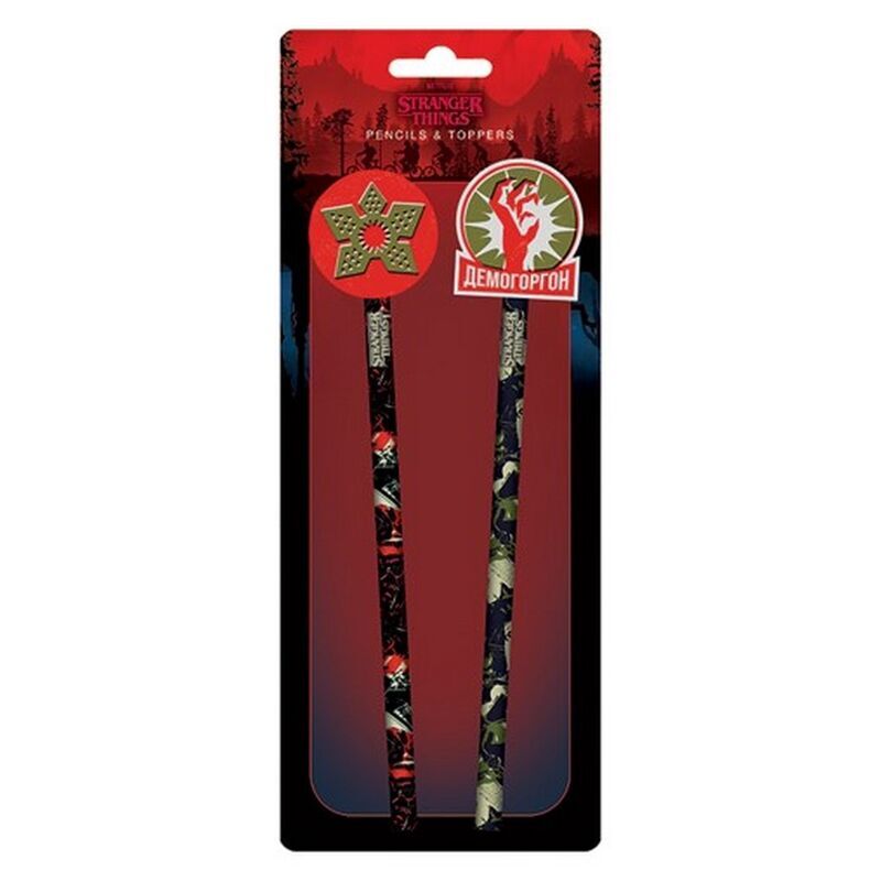 Stranger Things Demogorgons pack 2 eraser pencils