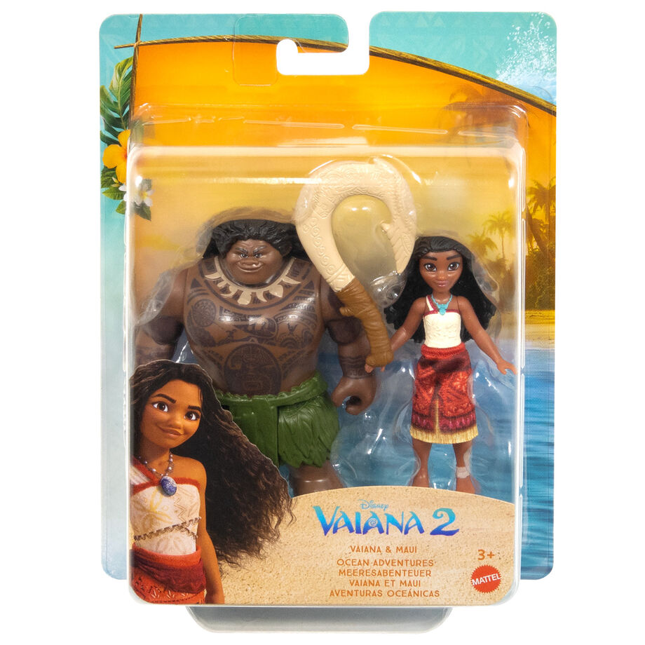Disney Vaiana Moana 2 Maui & Vaiana blister 2 dolls