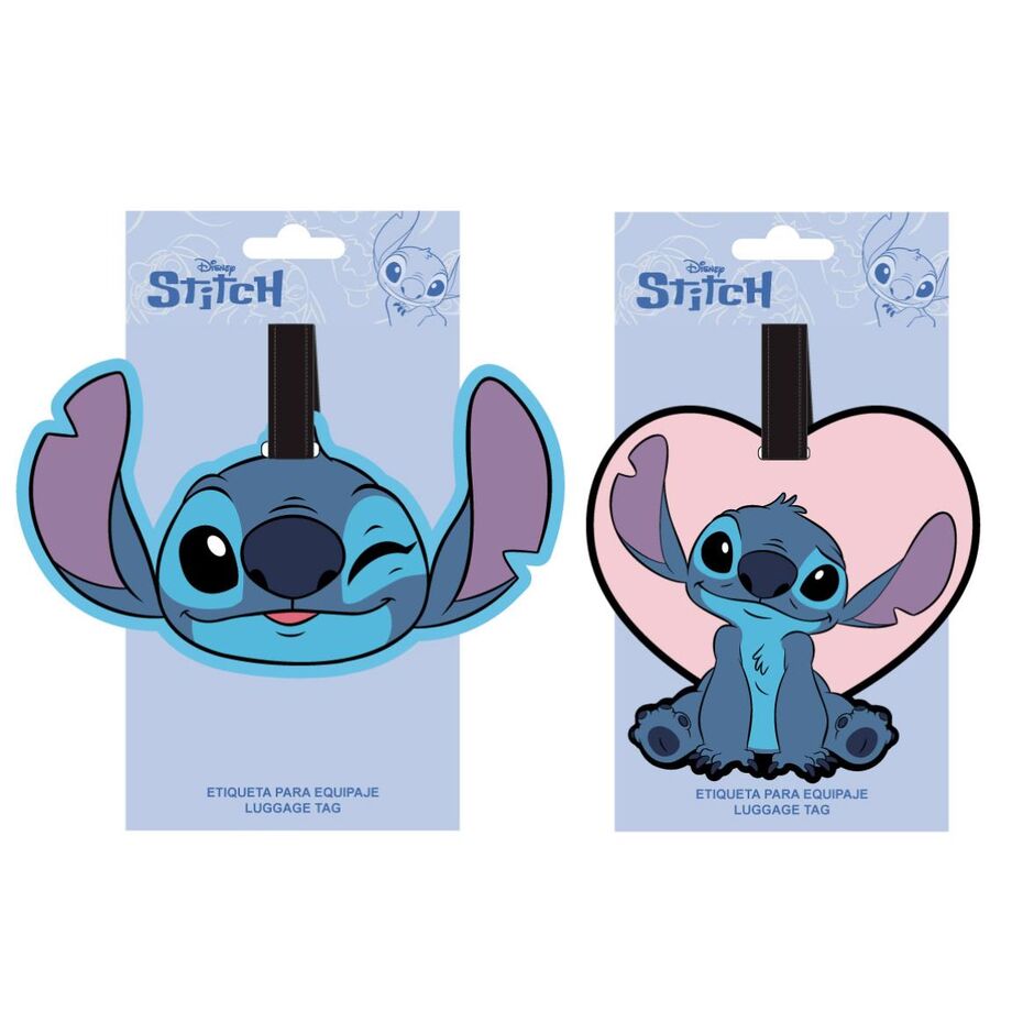 Disney Stitch Travel label