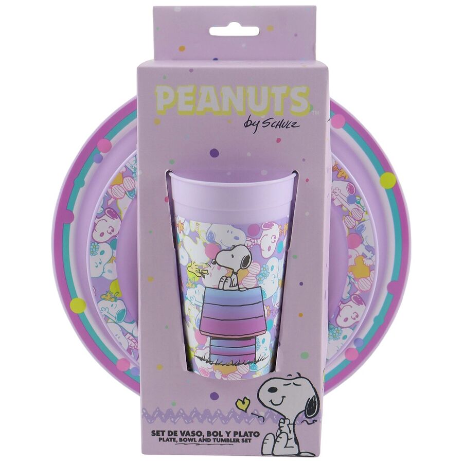 Snoopy 3pzs Breakfast set