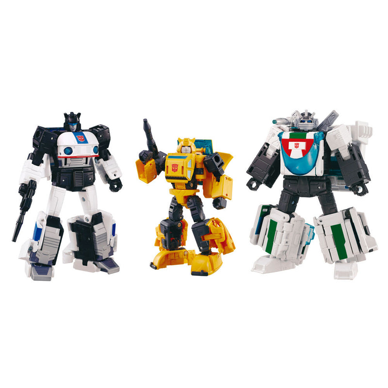 Transformers Dramatic Capture Cybertron Chase set 3 figures