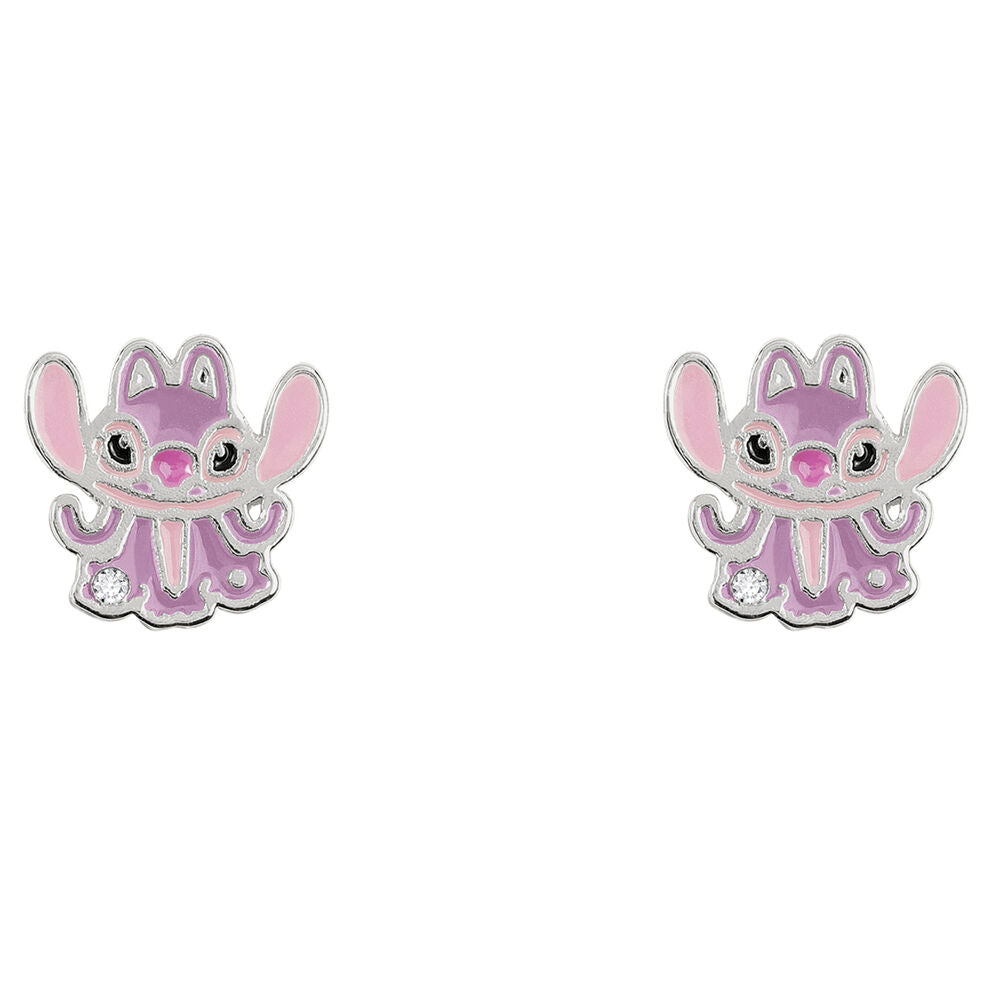 Disney Stitch Angel earrings silver