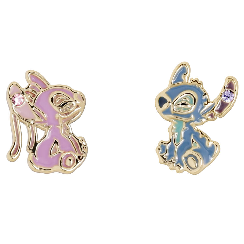 Disney Stitch &#38; Angel earrings