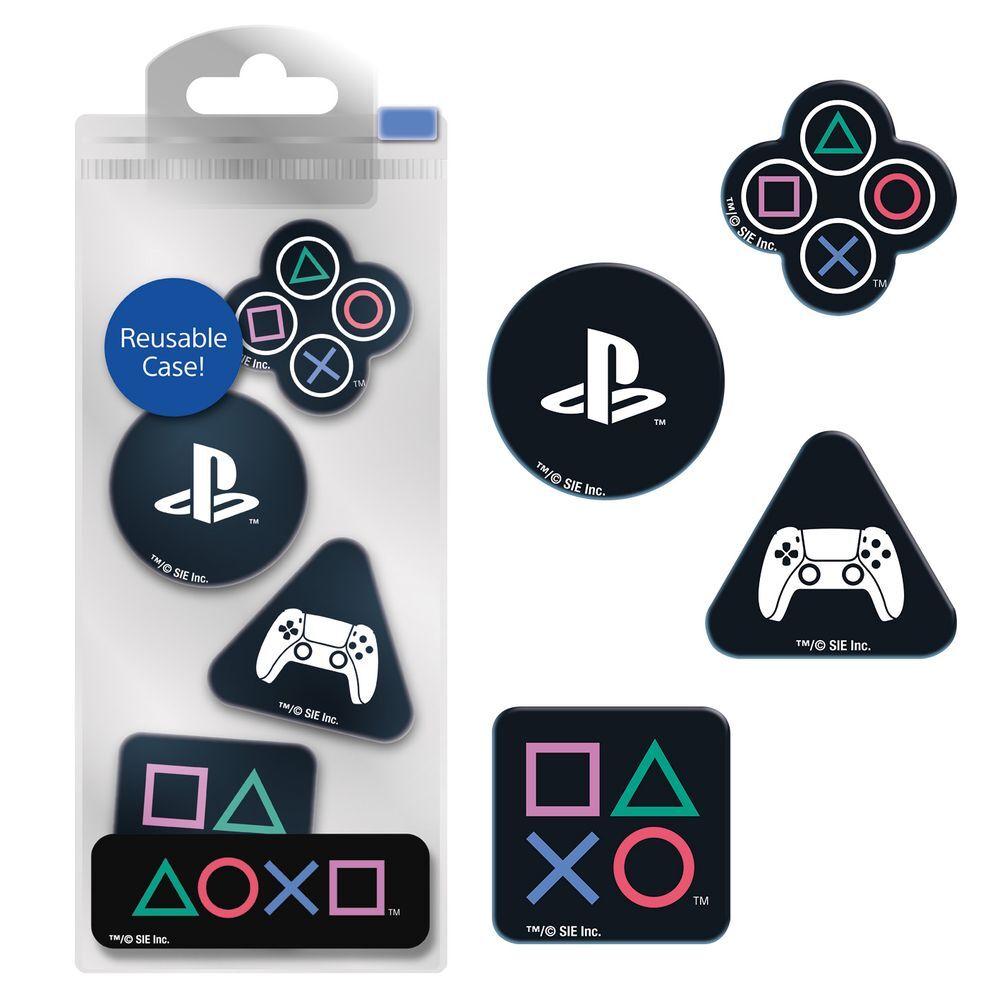 PlayStation Eraser set