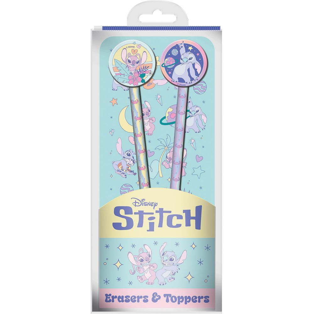 Disney Angel &#38; Stitch Pencil with eraser topper