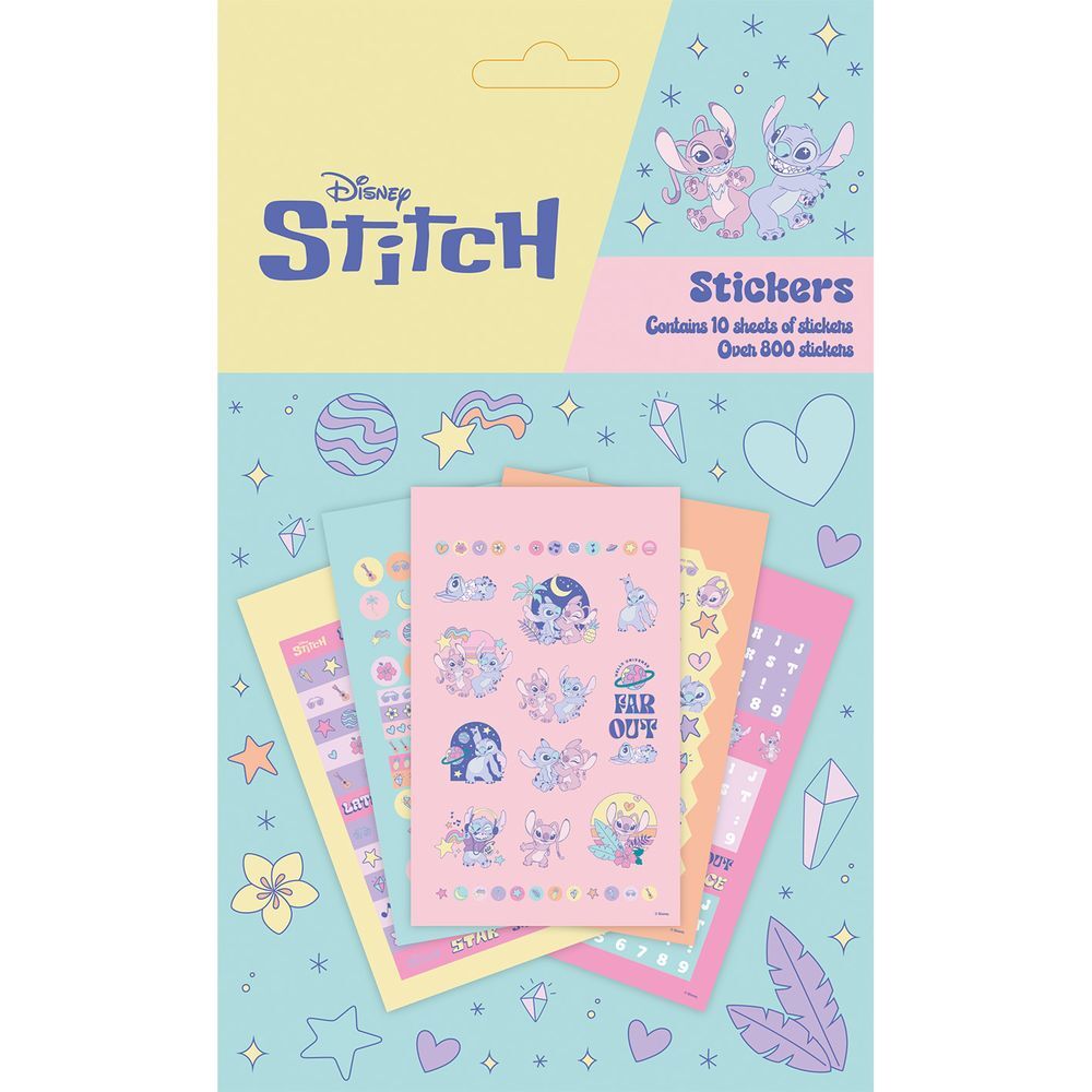 Disney Angel &#38; Stitch Sticker set