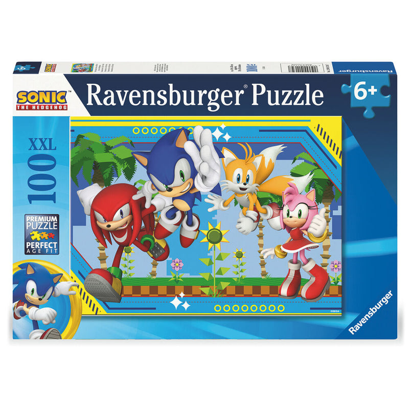 Sonic the Hedgehog XXL puzzle 100pcs