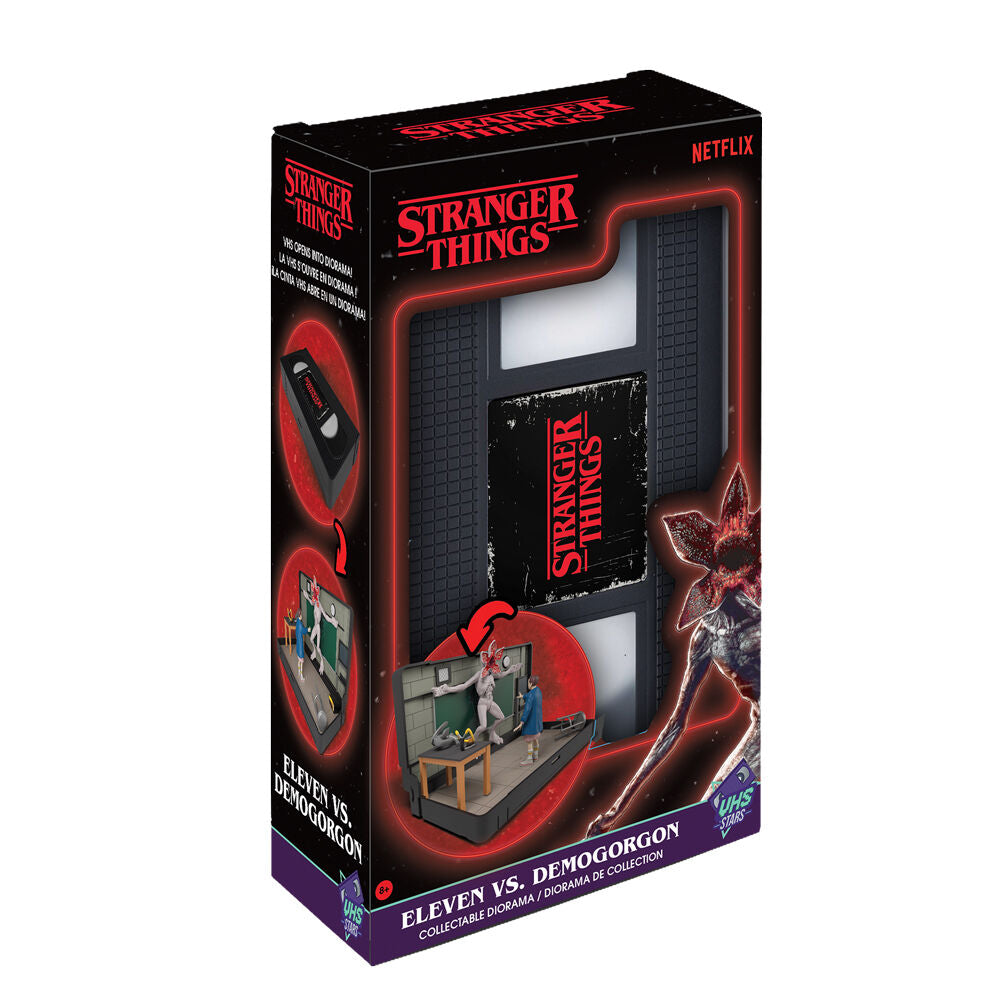 Console Heroes Stranger Things VHS diorama