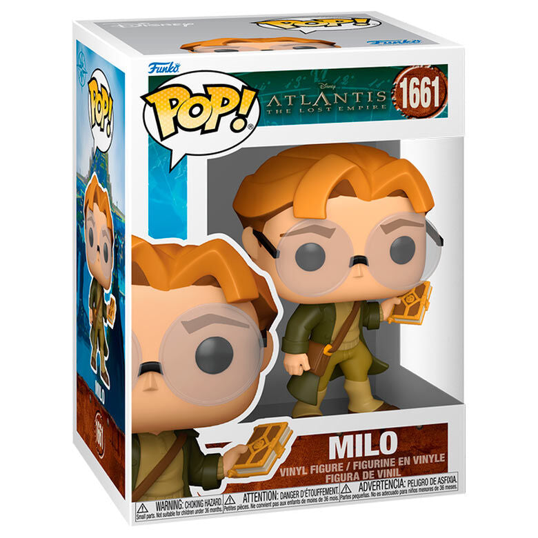 POP figure Atlantis The Lost Empire Milo