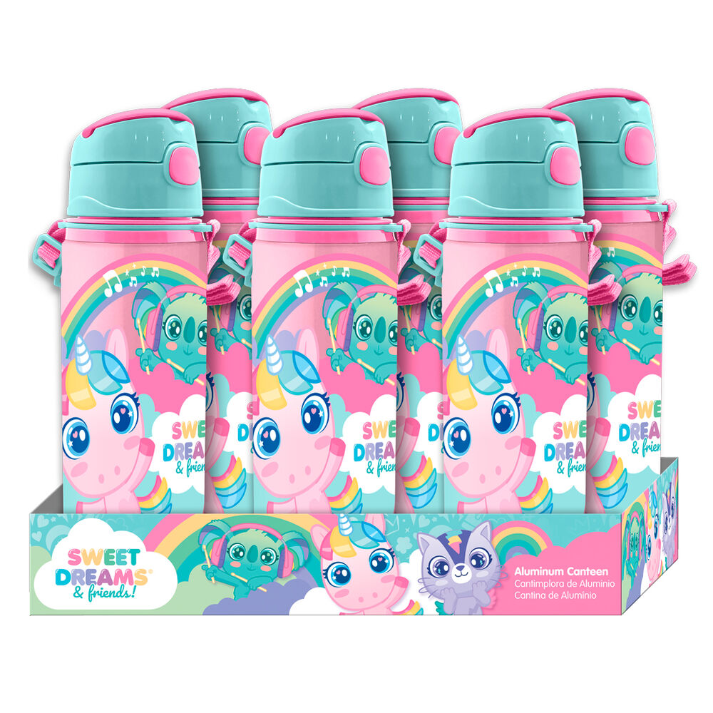 Sweet Dreams aluminium canteen 600ml