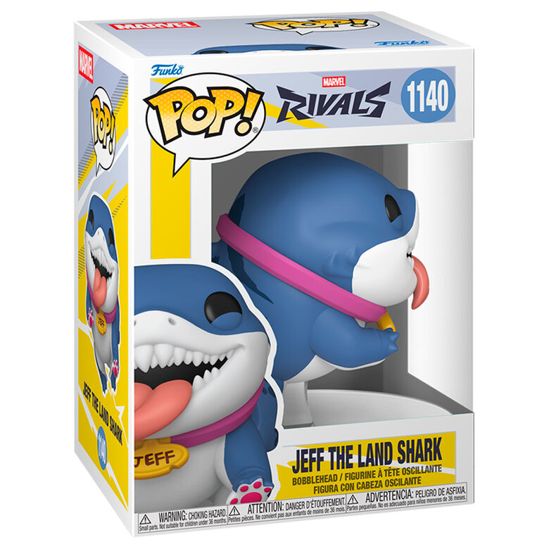 POP figure Marvel Rivals Jeff the Land Shark