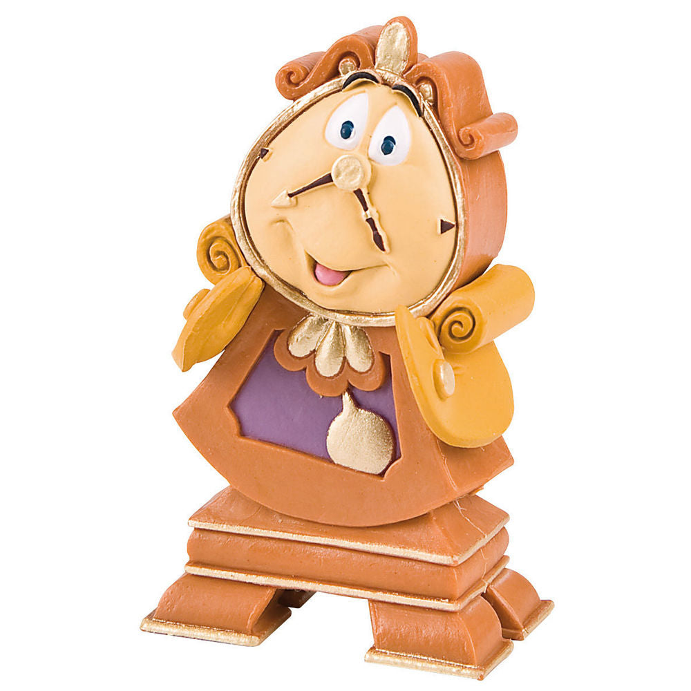 Disney Beauty and the Beast Cogsworth figure 6cm